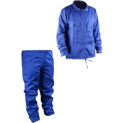 Costum Bleumarin haina si pantalon cu pieptar M:50 645082