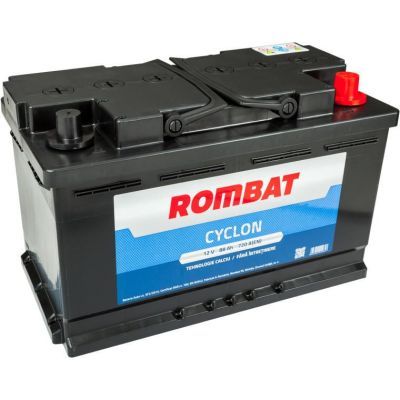 Acumulator Rombat Cyclon 77AH 640A 278X175X190+DR 5774730064rom