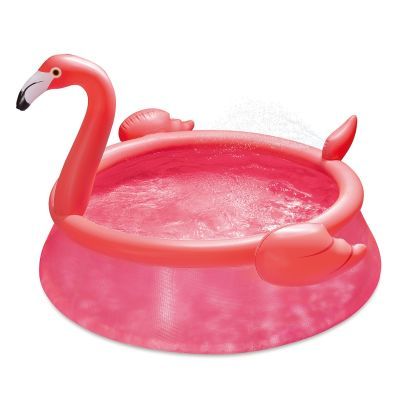 Piscina cu inel gonflabil Summer Waves QS 183x51cm Flamingo