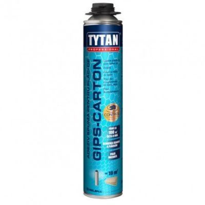 Adeziv spumă gips-carton, Tytan, 840 ml