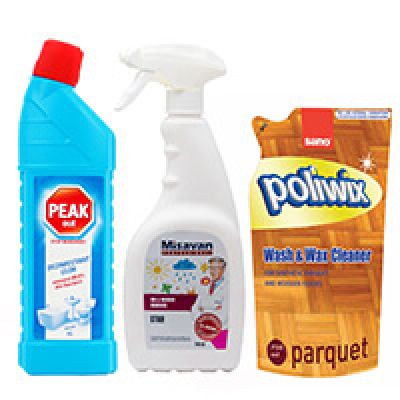 Solutii pentru curatenie si detergenti Sano
