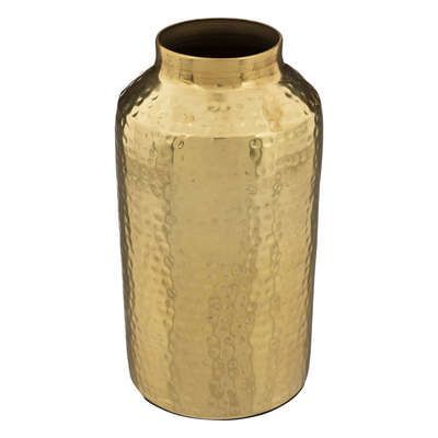 Vaza decorativa din metal auriu H 19 Cm193812