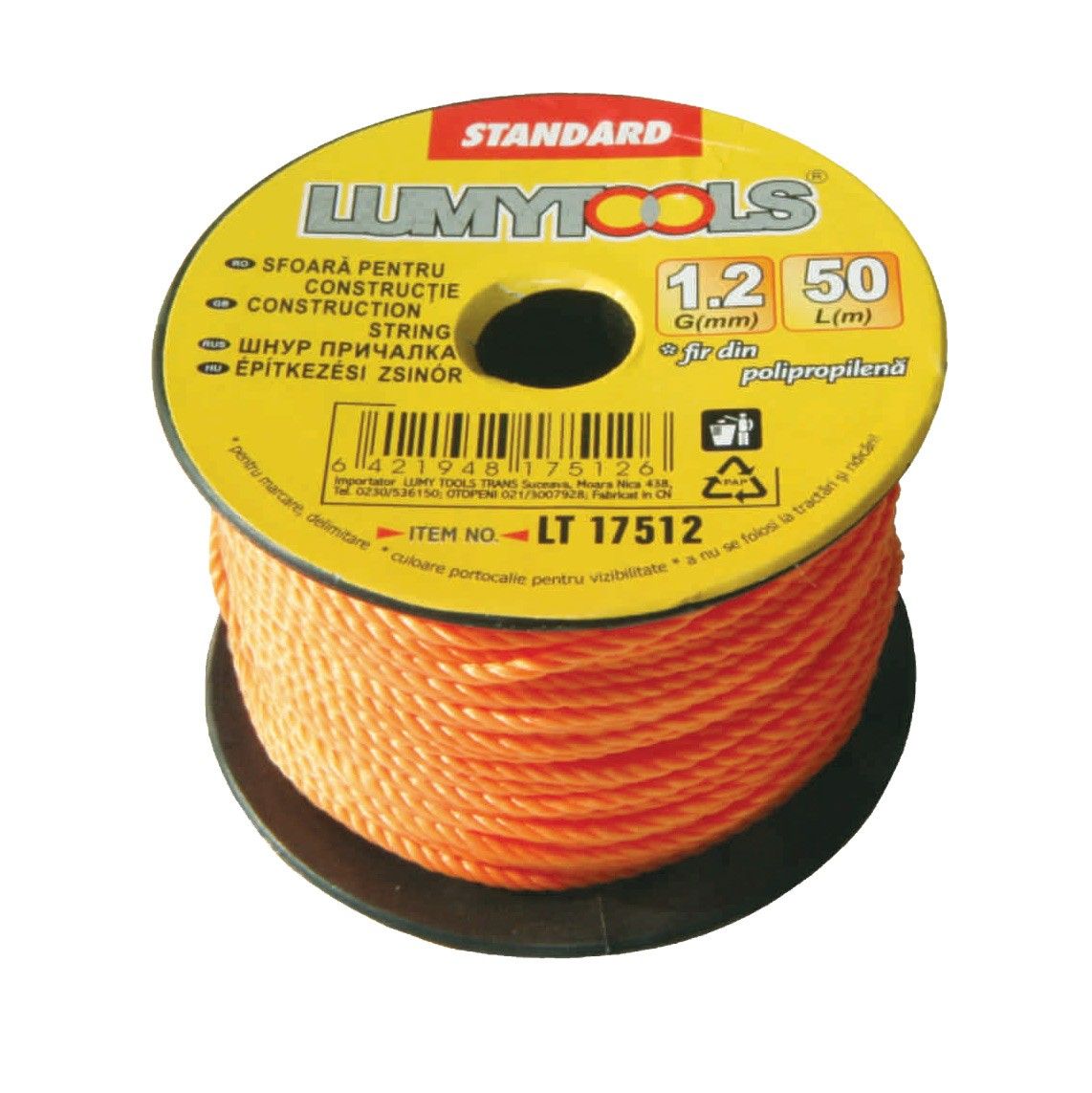 17512 Sfoara Constructii Tip Bobina 50m/1.2mm-17512