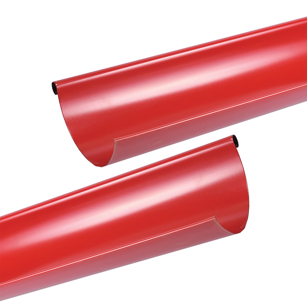 Sistem jgheabburlna din PVC jgheab G125 rosu L.4ML