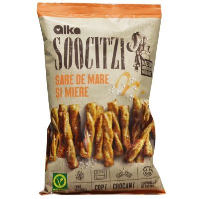 200 G soocitzi sare si MIERE/ ceapa CARAMELIZATA/ rosii si Chimen