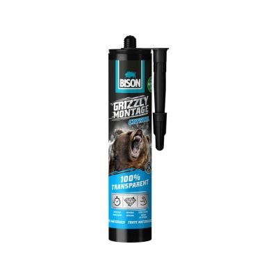 490024 Bison grizzly montage transparent ms polimer 300g