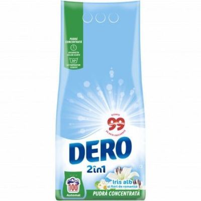 7.5 KG Dero 2IN1 Iris Alb