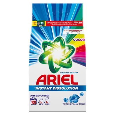 7.5kg Ariel tol color 100s