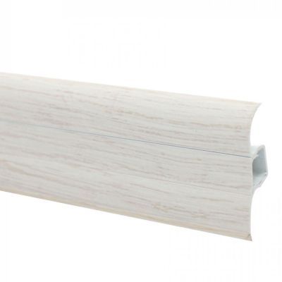 Plinta PVC VKP 53.01 alb 2500x50