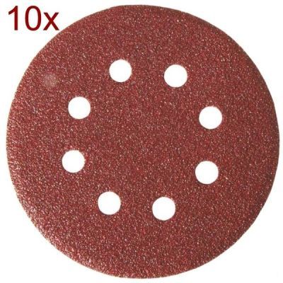 Set 10 discuri din panza abraziva cu gauri 230mm-lt08372