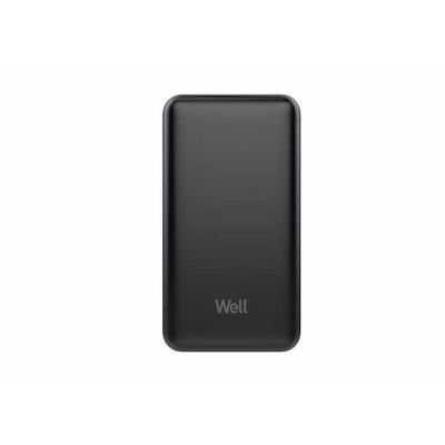 Acumulator extern powerbank well hercules 10000mah 2.1A negru