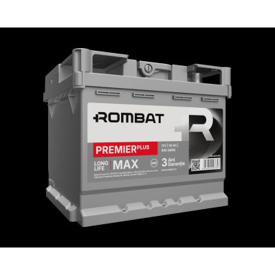 acumulator rombat premier PLUS 50 AH 500A 207 X175X175+DR 5502K70050ROM