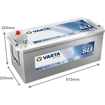 Acumulator varta heavy duty sli 12v 180ah 1400a m12