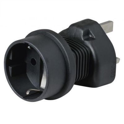 Adaptor pentru calatorii cu pamantare GS-UK AC 02/uk
