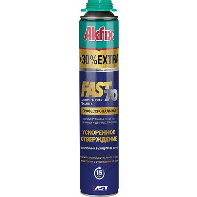 Akfix FAST70 spuma mega rapid pt pistol 70L 850ml