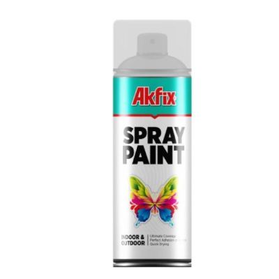 Akfix vopsea spray negru mat RAL9005 400ml GW.380GR SP9005M