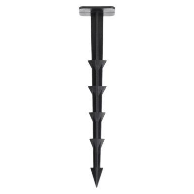 Ancora pentru folie agrotextila 40x40xL 180mm Negru Plastic 25buc/Punga 18825 Ancora pentru folie agrotextila 40x40xL 180mm Negru Plastic 25buc/Punga 18825