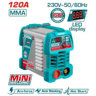 Aparat de sudura MMA 120A-240V TW212049E TOTAL Aparat de sudura MMA 120A-240V TW212049E TOTAL