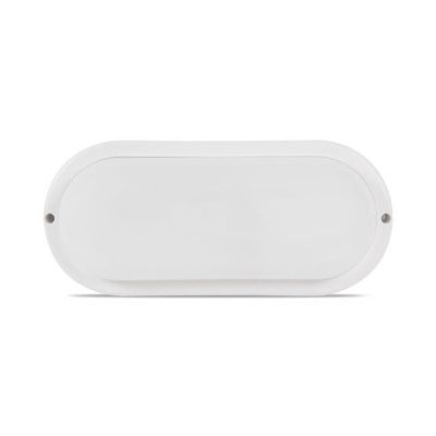 Aplica bat led oval alb12w 6400k 100lm w ip65 el 75922