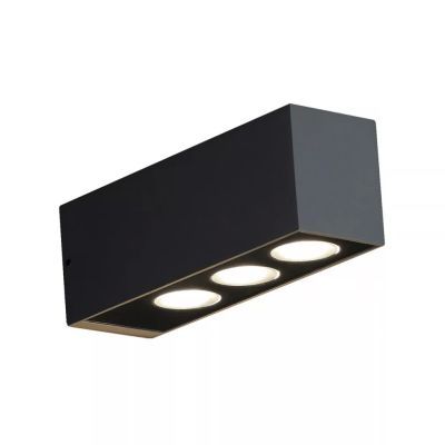 Aplica HUNTER 3, 8W, IP54, 220-240V, negru, aluminiu KL121058 Aplica HUNTER 3, 8W, IP54, 220-240V, negru, aluminiu KL121058