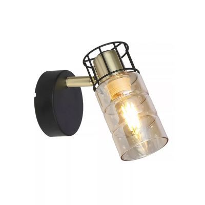 Aplica IDEAL AP1, IP20, 220-240V, E14, H 12 x L 13 x W 8 cm, negru, alama, metal KL161000 Aplica IDEAL AP1, IP20, 220-240V, E14, H 12 x L 13 x W 8 cm, negru, alama, metal KL161000