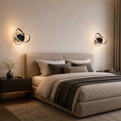 Aplica INTRIGUE AP1 NEGRU, 16W, 1300 LM, 4000 K KL141015 Aplica INTRIGUE AP1 NEGRU, 16W, 1300 LM, 4000 K KL141015