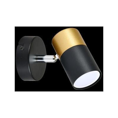 Aplica isadora A 1XGU10 negru+auriu lunus DLD-0802-1A Aplica isadora A 1XGU10 negru+auriu lunus DLD-0802-1A