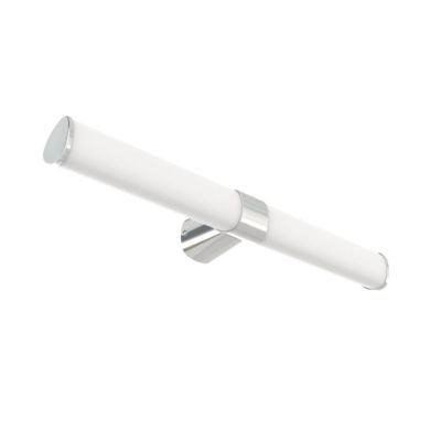 Aplica ROLL 15W, 1500 LM, 4000 K, IP44, H 6,6 x L 60 x W 12,8 cm, crom, alb, PC KL146019