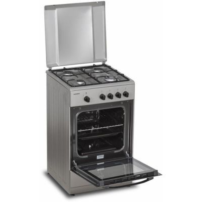 Aragaz gaz 50x50cm HEINNER argintiu HFSC-SME50SL