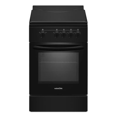 Aragaz Nobeltek 50X55CM plita GAZ cuptor GAZ siguranta plita si cuptor negru NLT 5551n/g1