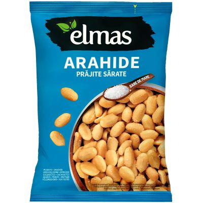 Arahide decojite prajite sare 300g elmas