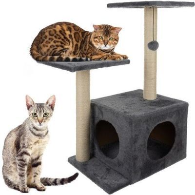 Arbore pentru pisici 71cm gri Purlov 21712