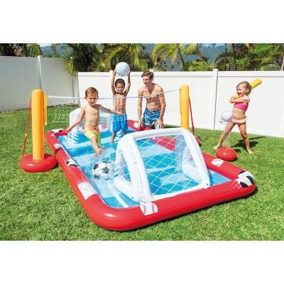 Spatiu de joaca gonflabil Intex - Action sports, 325 x 267 x 102 cm