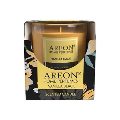 Areon Home Scented Candle Vanilla Black