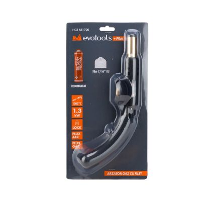 Arzator gaz cu guler si aprindere piezo plus tip supapa bayoneta 681701