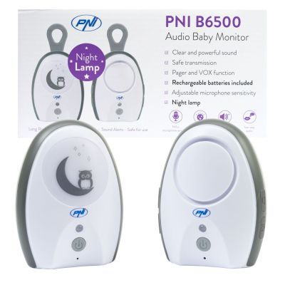 Audio baby monitor wireless intercom cu lampa PNI B6500