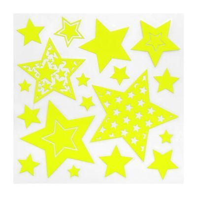 Autocolant de perete fosforescent 25 x 35 cm 150564