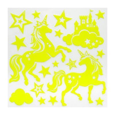 Autocolant de perete fosforescent 25 x 35 cm 150564