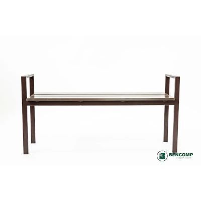 Banca de gradina urban L 1300x l 375 wenge Banca de gradina urban L 1300x l 375 wenge