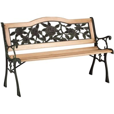 Banca de gradinacu spatar 123,5 x 74 x 48 cm 4200 Banca de gradinacu spatar 123,5 x 74 x 48 cm 4200