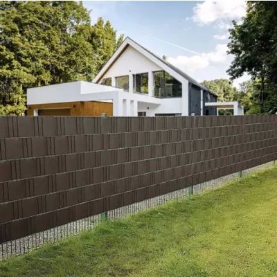 Banda de gard 19cmx35m 450g/m2 maro 23702