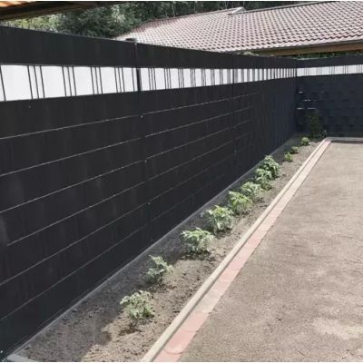 Banda de gard 19cmx35m 450g/m2 neagra 23698