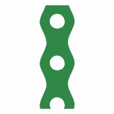 Banda de montaj perforata  ZI12x0.7x3M verde 43411