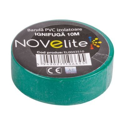 Banda izolatoare IGN PVC 10M Verde EL0043510