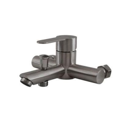 Baterie cada cu para de dus, seia VITAL, SUS 304, crom mat, FLOW 16781 FB-09