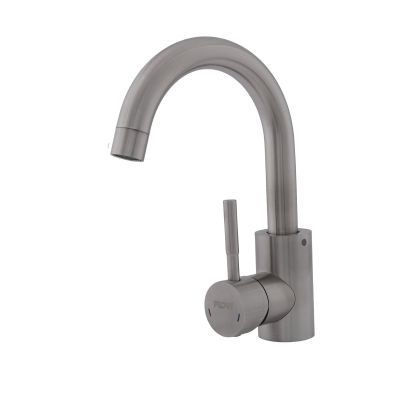 Baterie lavoar, seria VITAL, SUS 304, crom mat, FLOW 16776 FB-01-C