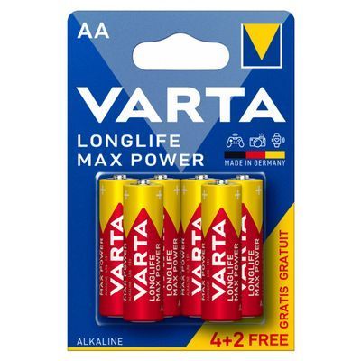Baterie longlife max power AA*6BUC 04706101436