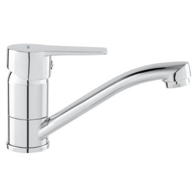 Baterie stativa lavoar pipa mobila ritto 16cm ceramic crom BTR2A