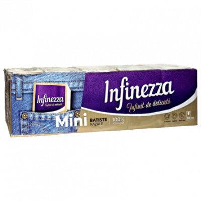 Batiste nazale Infinezza mini Pocket 10PAC/SET 4 straturi 90032585