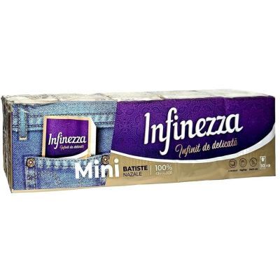 Batiste nazale Infinezza mini Pocket 10PAC/SET 4 straturi 90032585